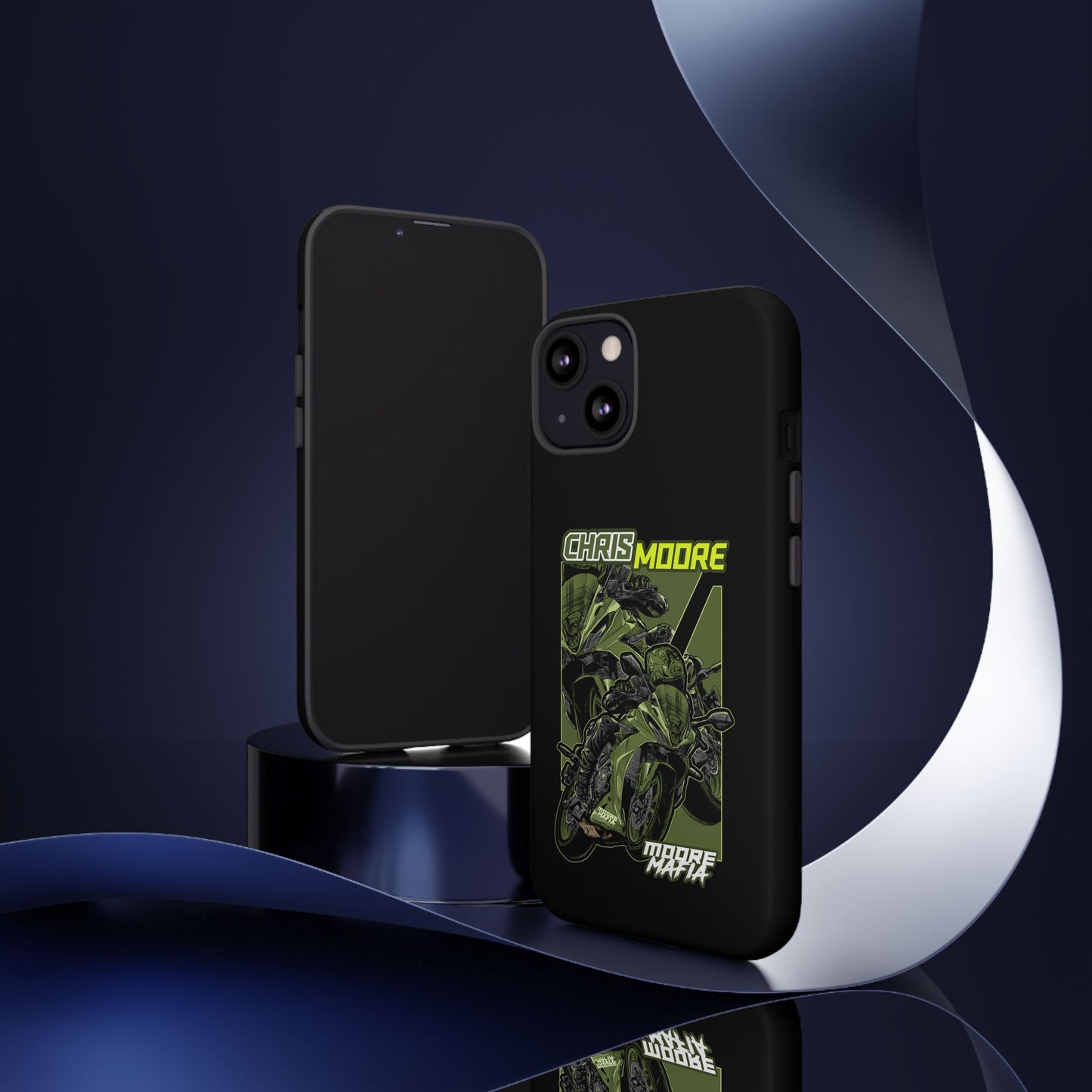 Green Chris Moore Phone Case