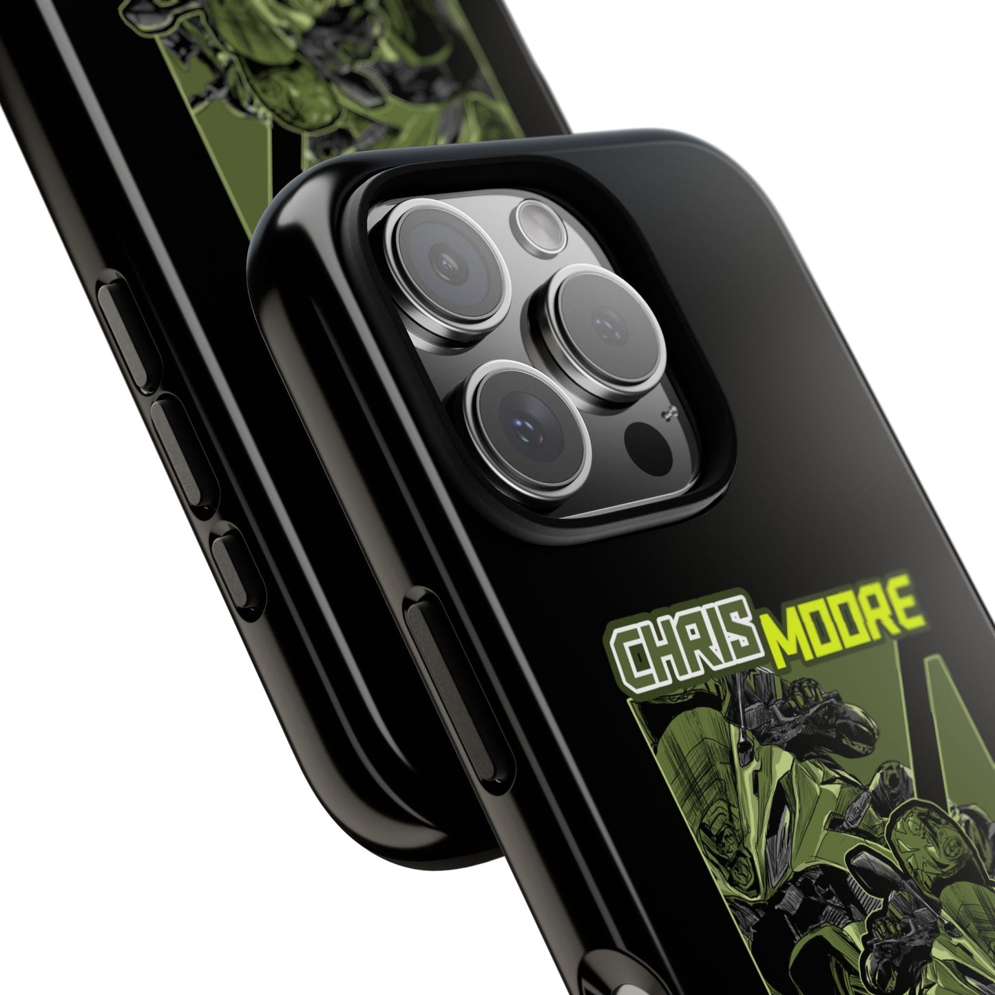 Green Chris Moore Phone Case