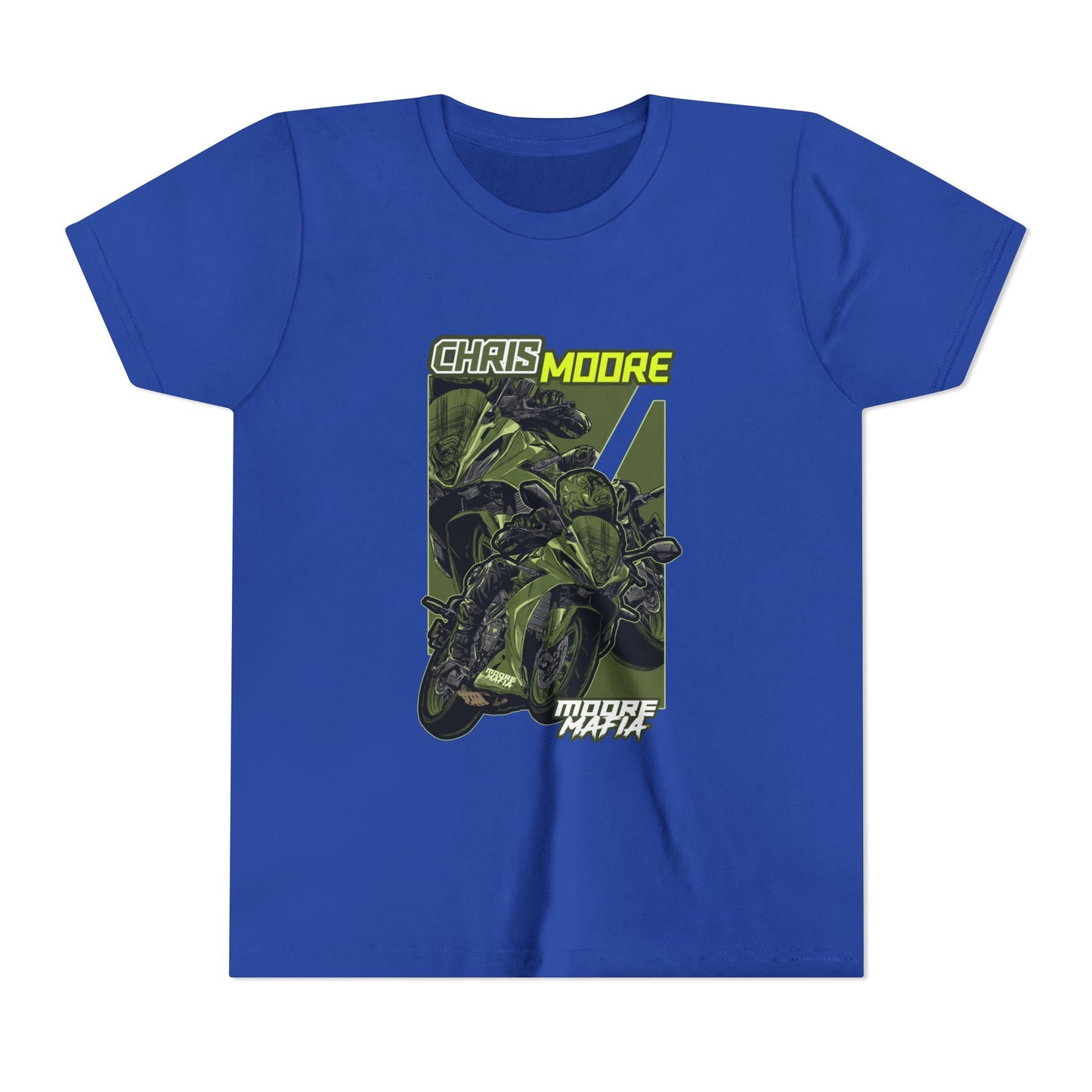 Green Chris Moore Youth Graphic Tee