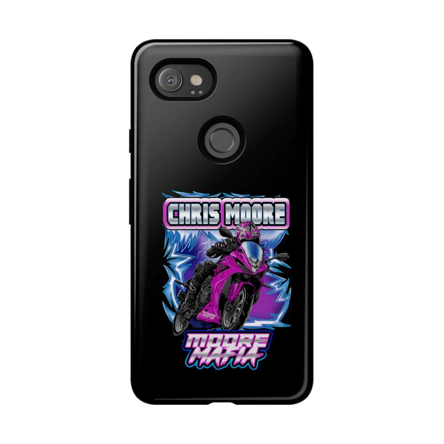 Purple Lightning Phone Case