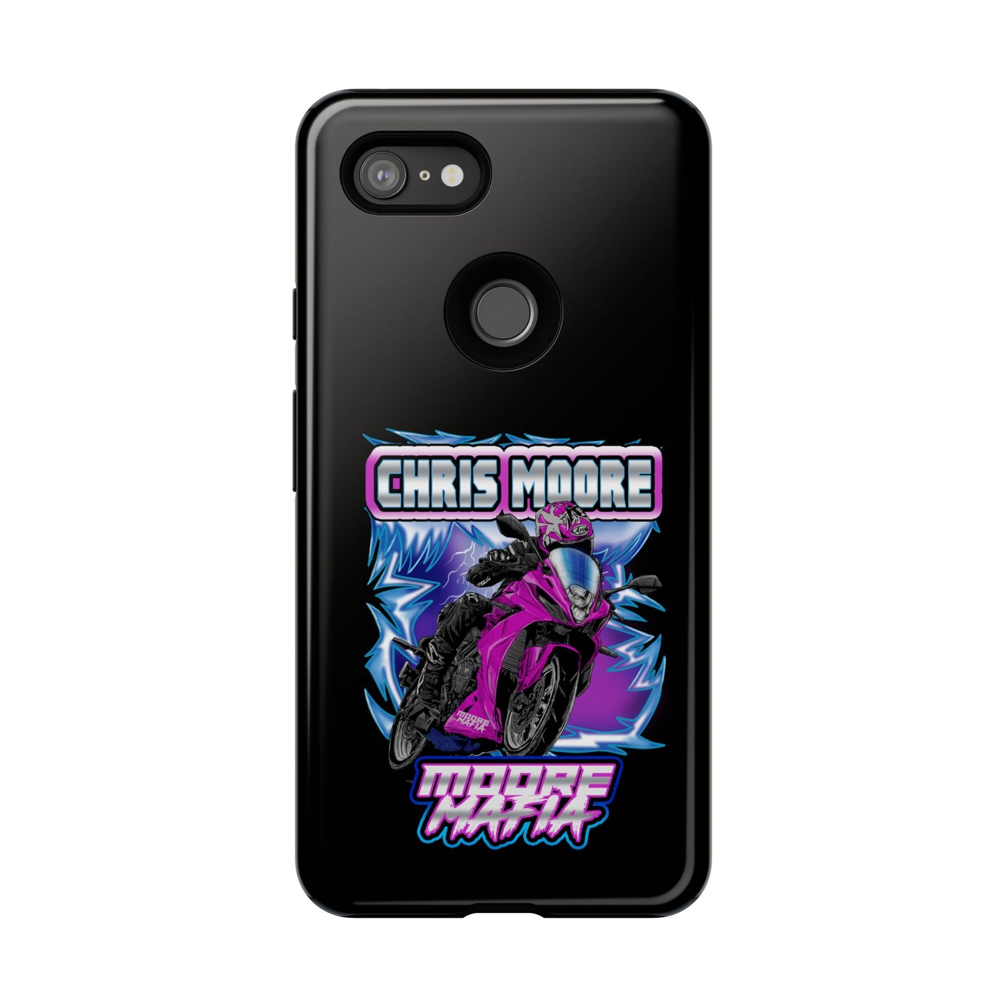 Purple Lightning Phone Case