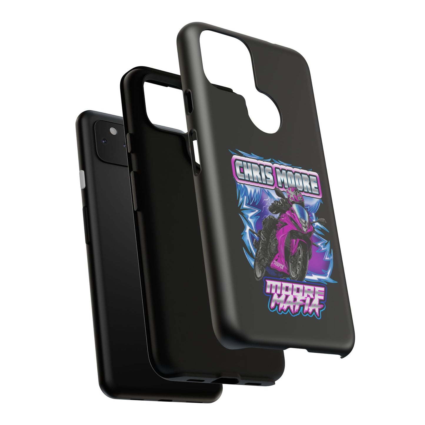Purple Lightning Phone Case