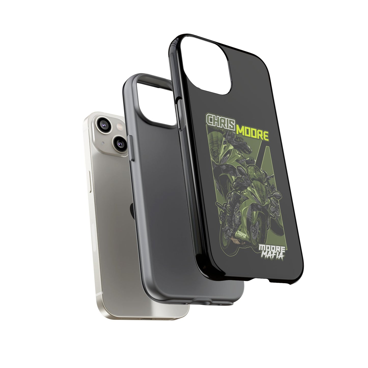 Green Chris Moore Phone Case