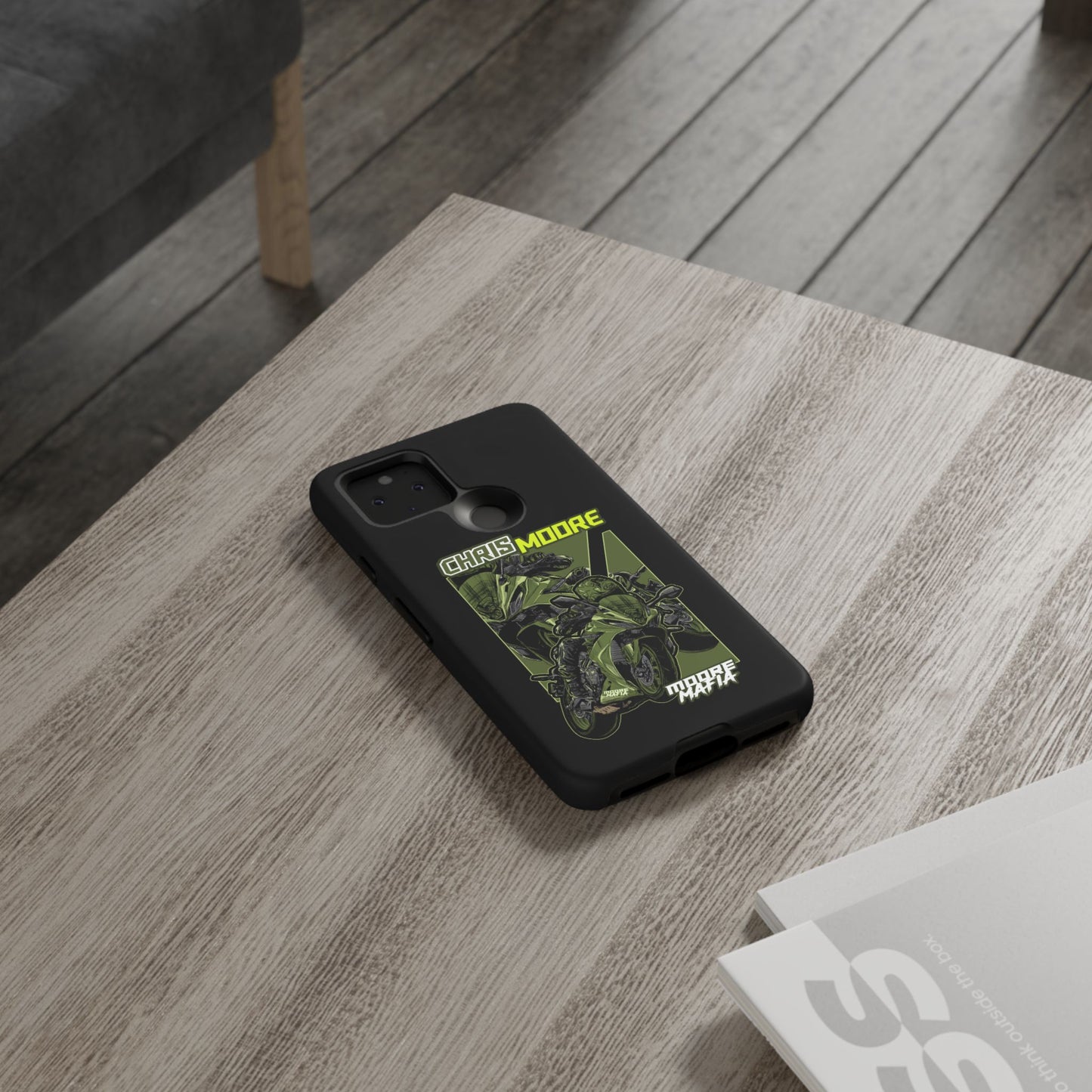 Green Chris Moore Phone Case