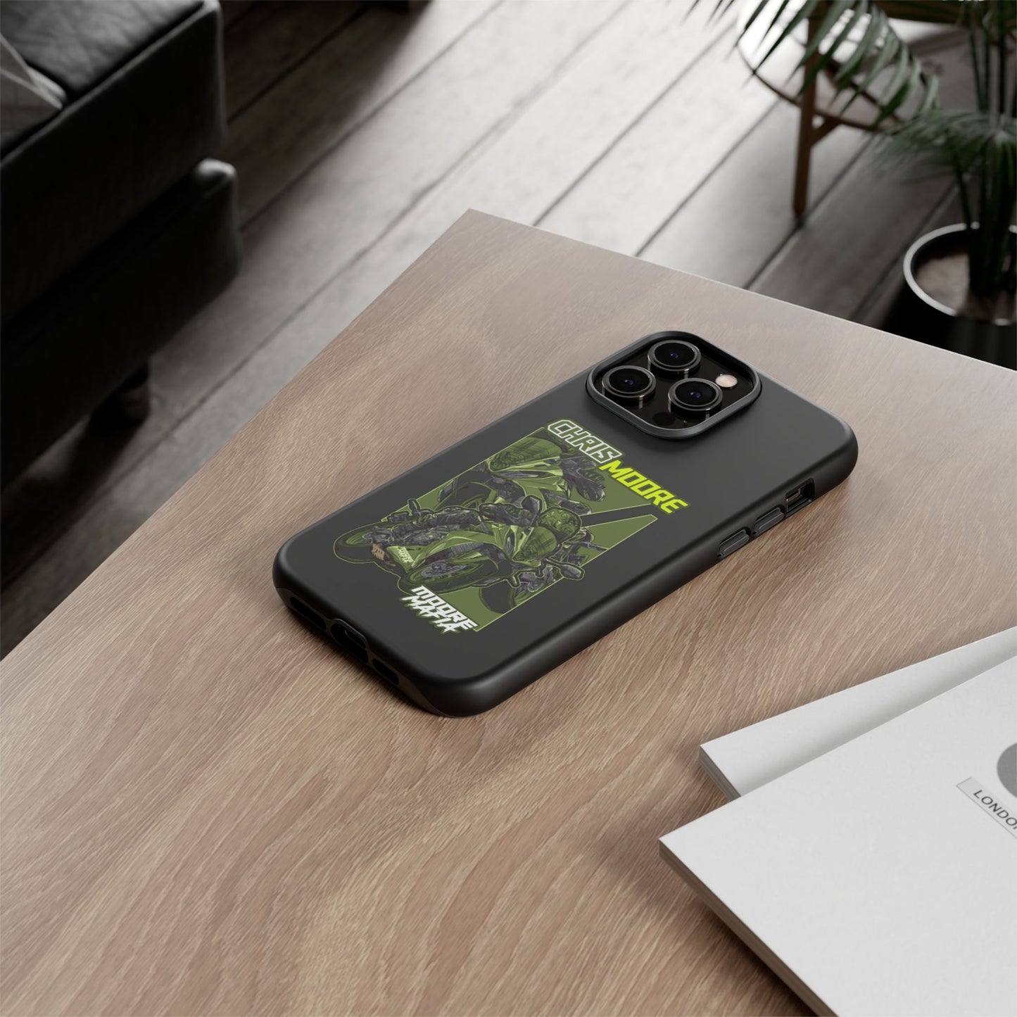 Green Chris Moore Phone Case