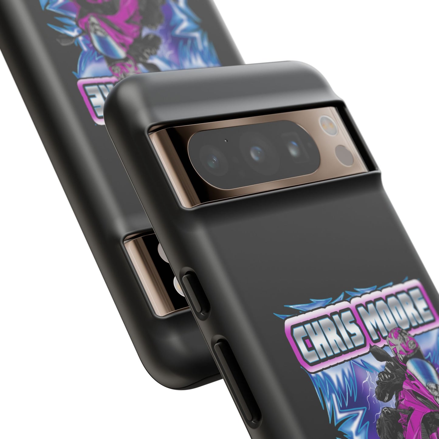 Purple Lightning Phone Case