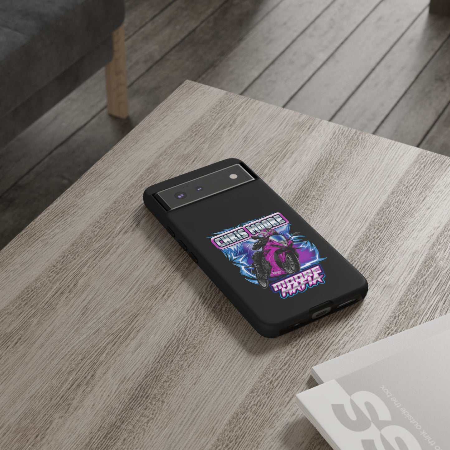 Purple Lightning Phone Case