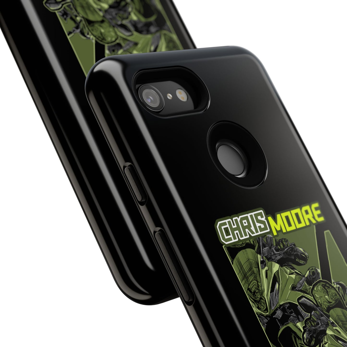Green Chris Moore Phone Case