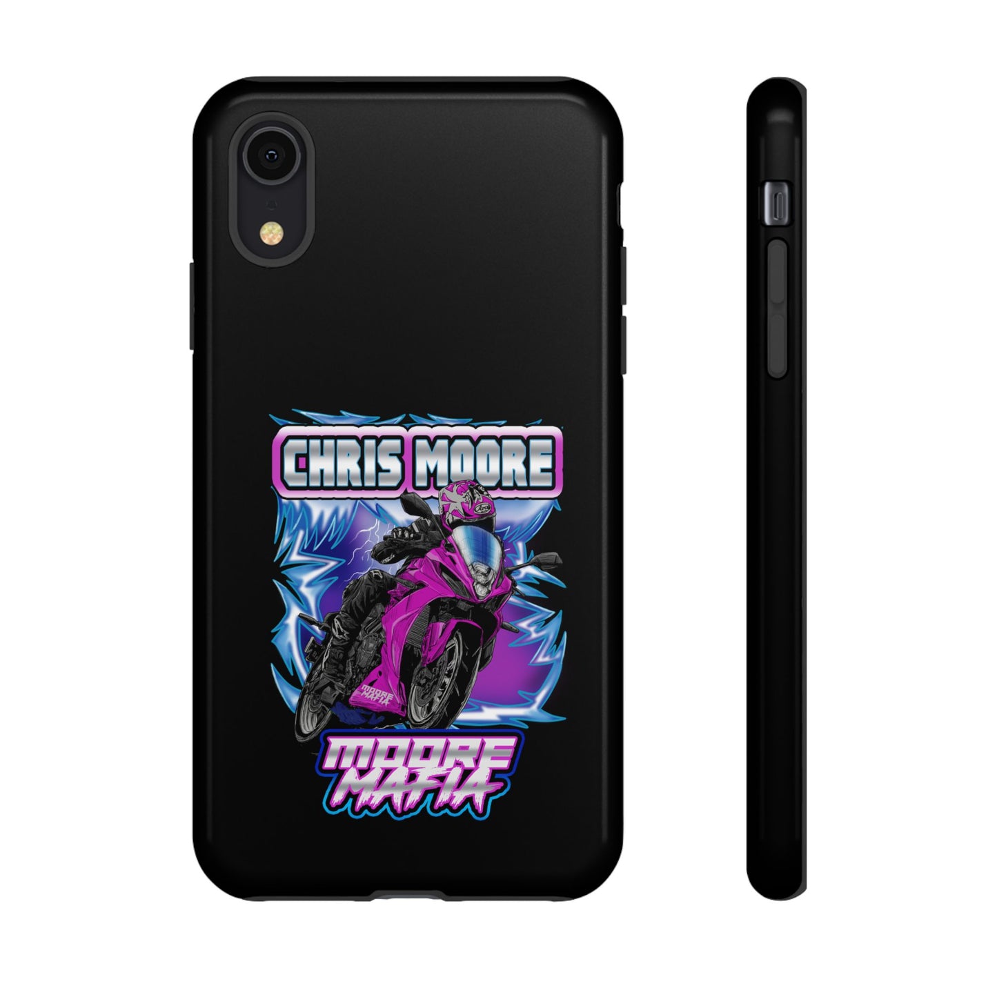 Purple Lightning Phone Case