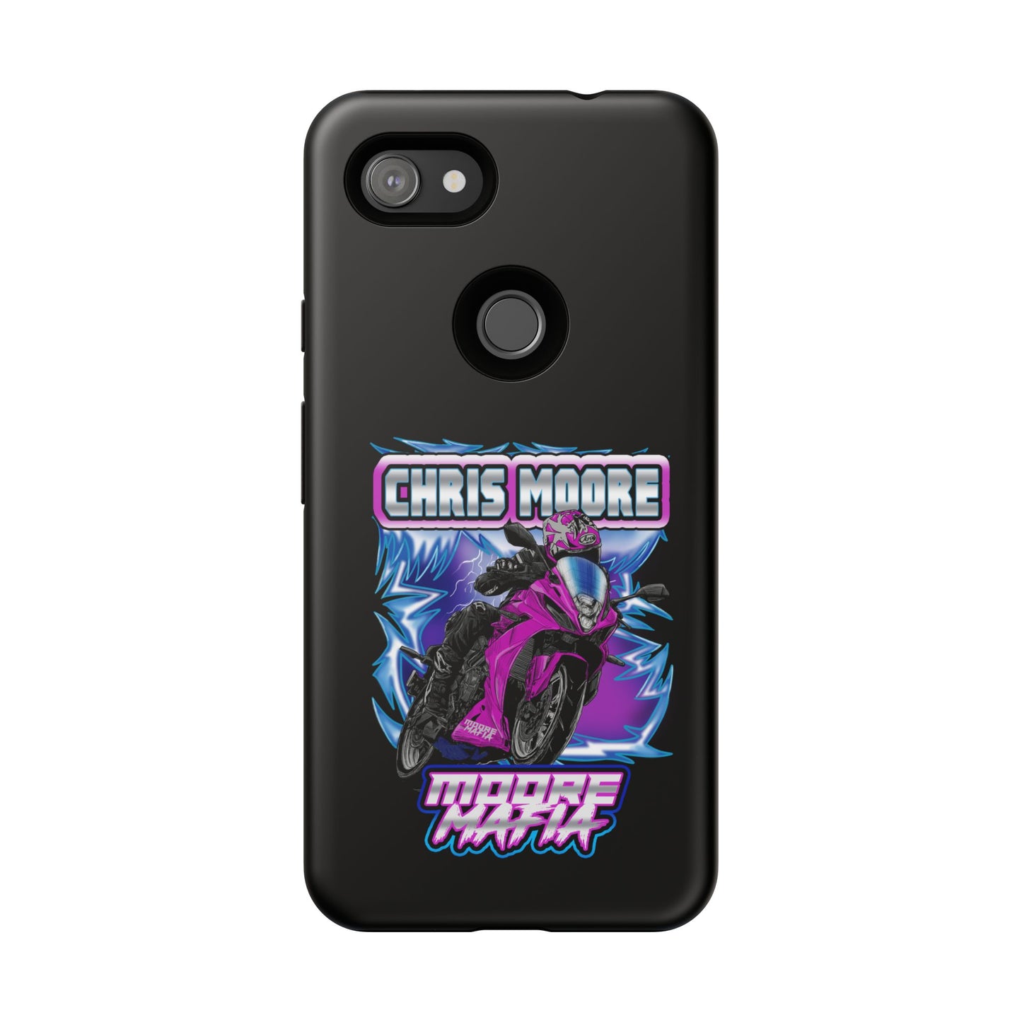 Purple Lightning Phone Case