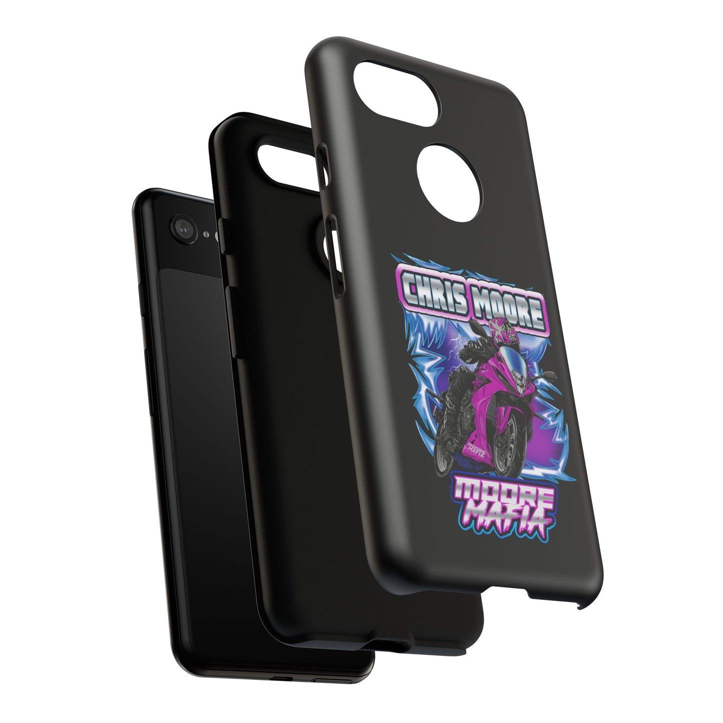 Purple Lightning Phone Case