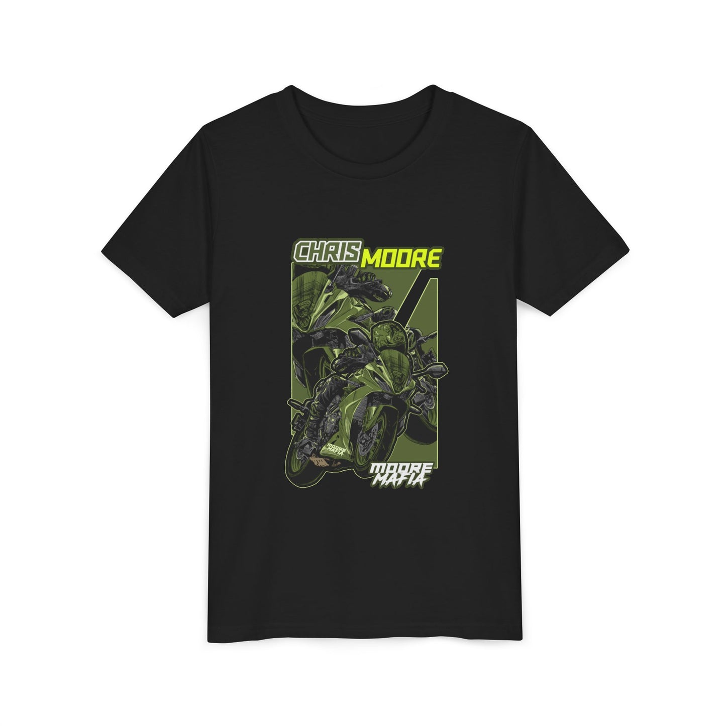 Green Chris Moore Youth Graphic Tee