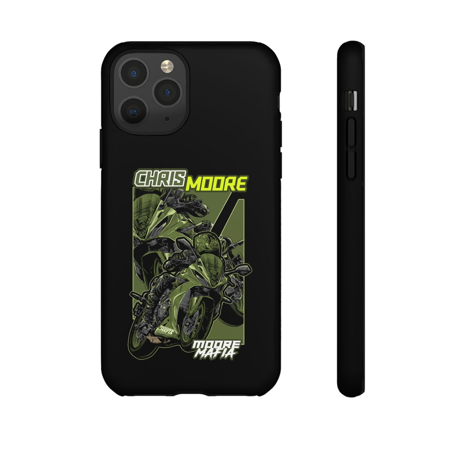 Green Chris Moore Phone Case