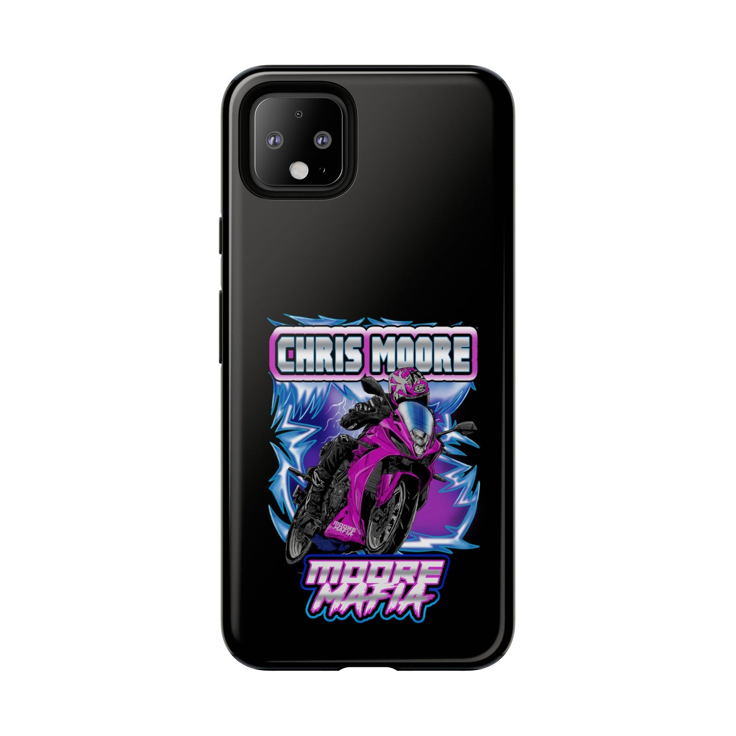 Purple Lightning Phone Case