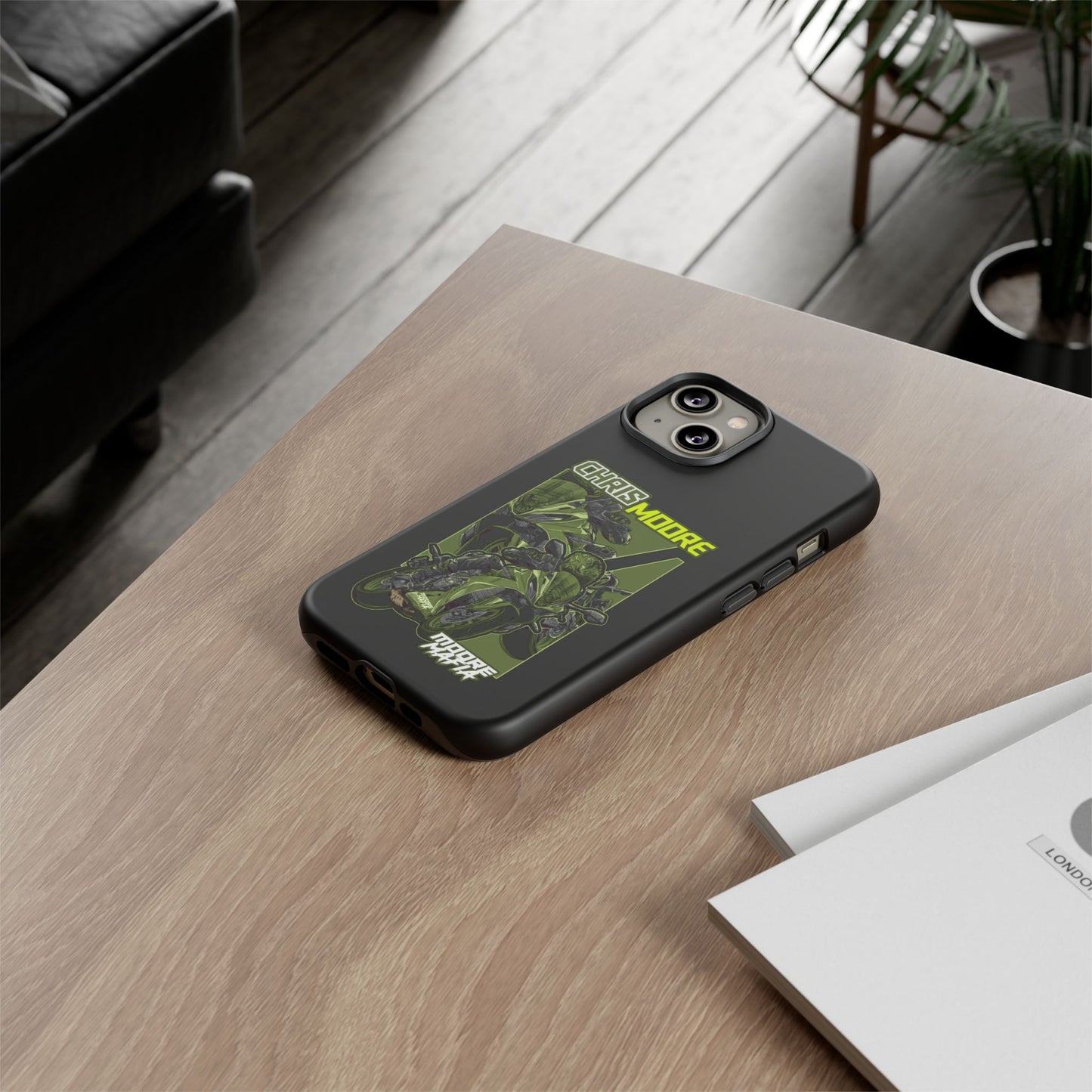 Green Chris Moore Phone Case