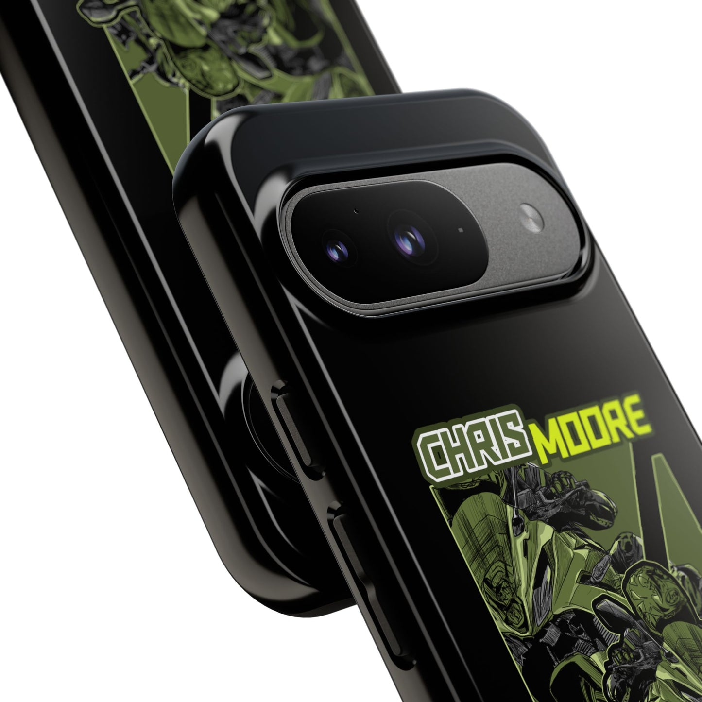 Green Chris Moore Phone Case