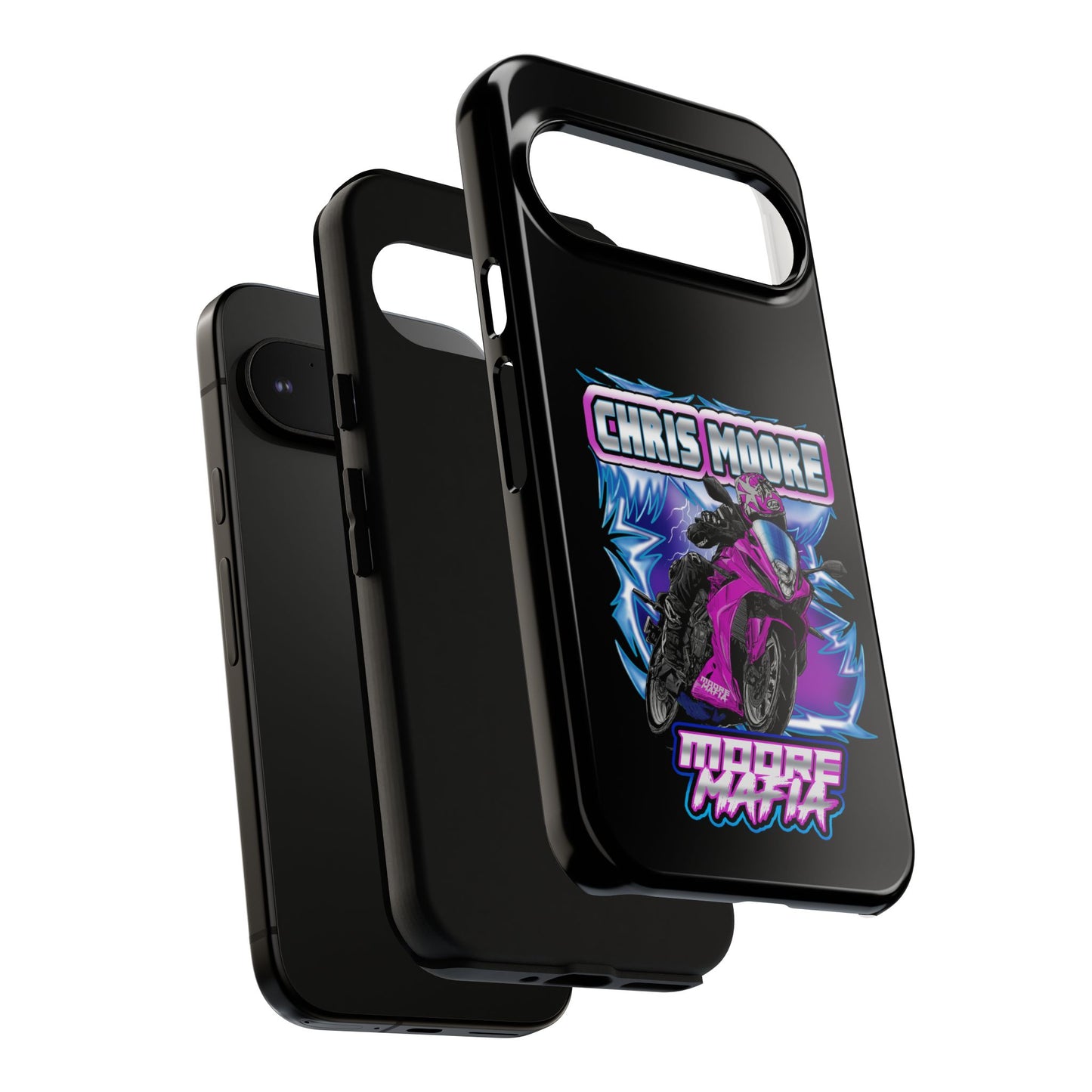 Purple Lightning Phone Case