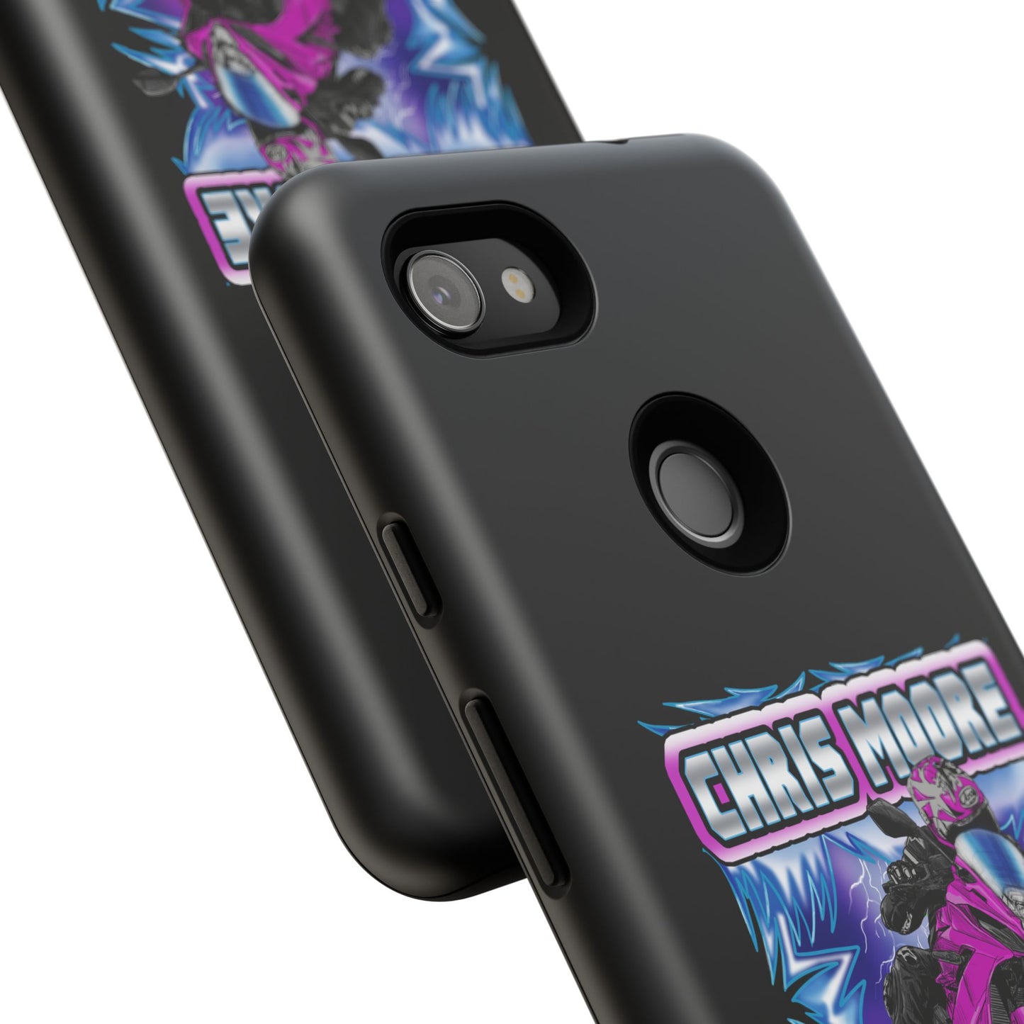 Purple Lightning Phone Case