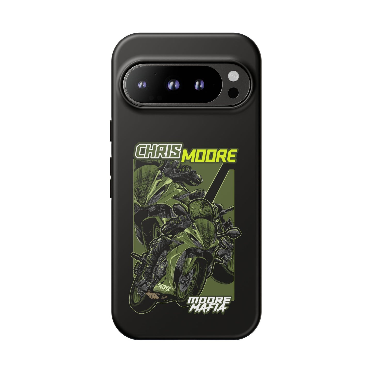 Green Chris Moore Phone Case