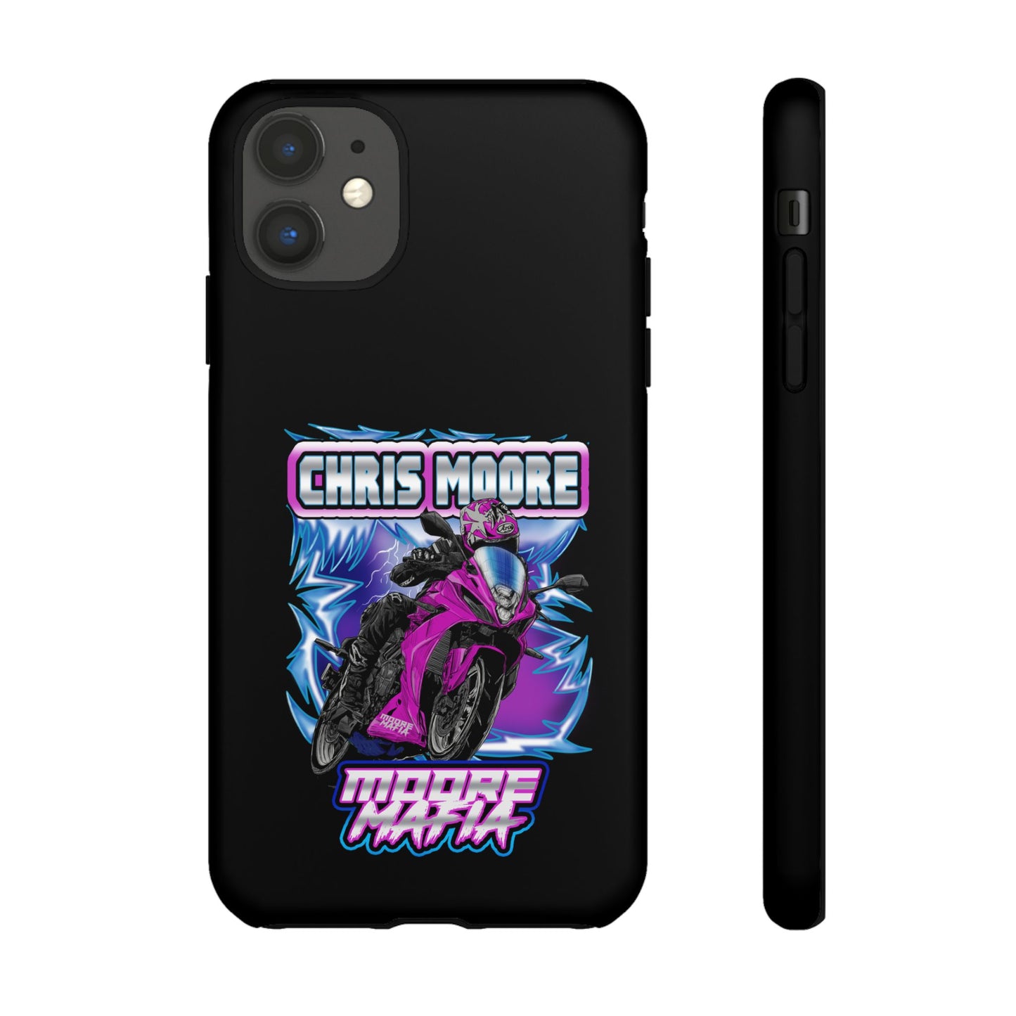 Purple Lightning Phone Case