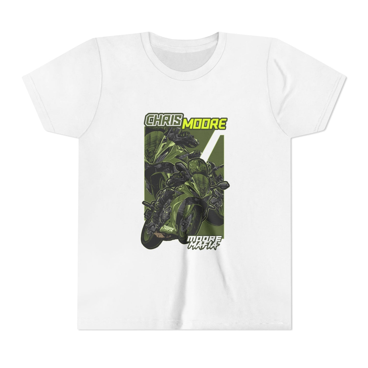 Green Chris Moore Youth Graphic Tee