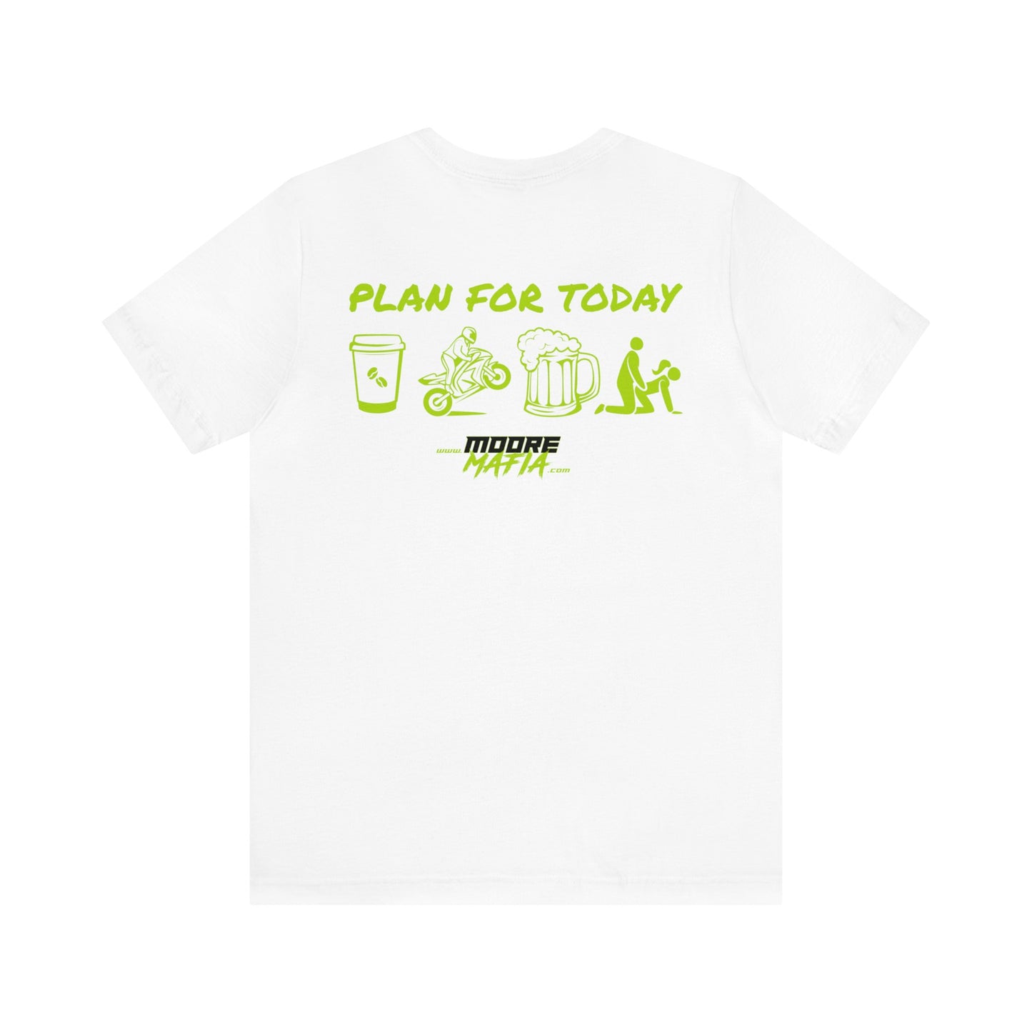 Plan For Today Yellow Unisex T-Shirt
