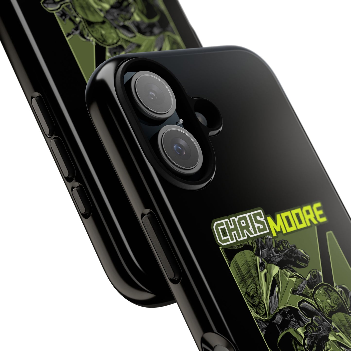 Green Chris Moore Phone Case