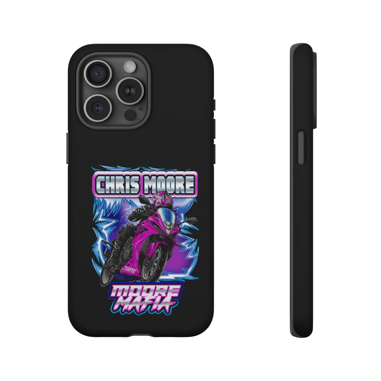 Purple Lightning Phone Case
