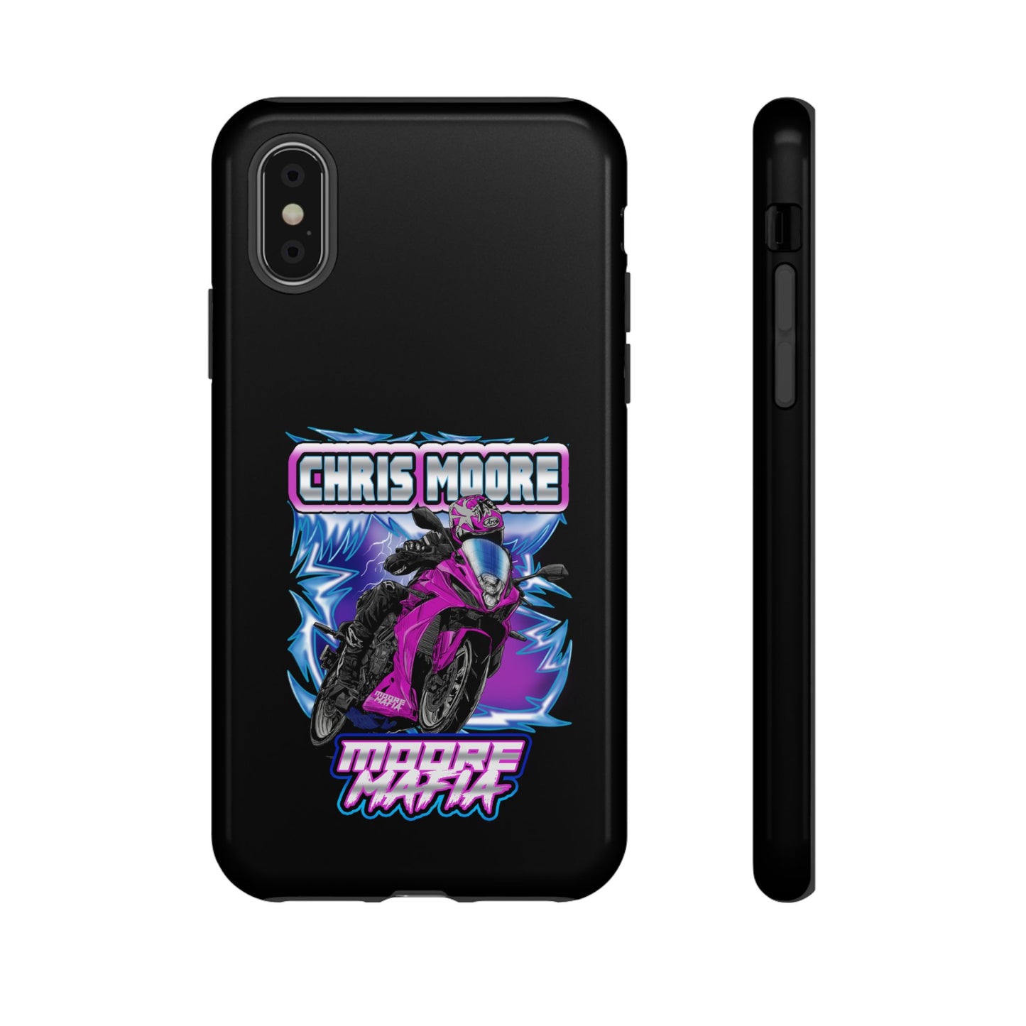 Purple Lightning Phone Case