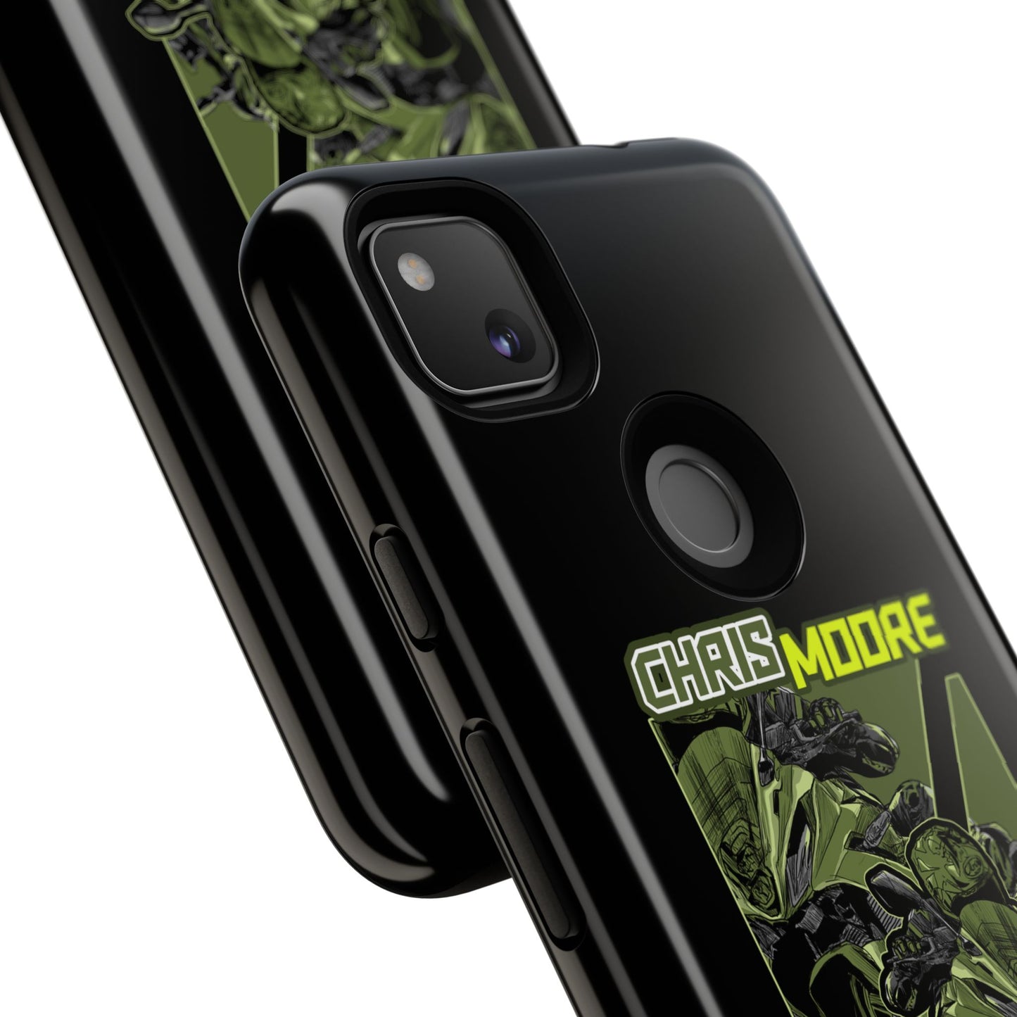 Green Chris Moore Phone Case