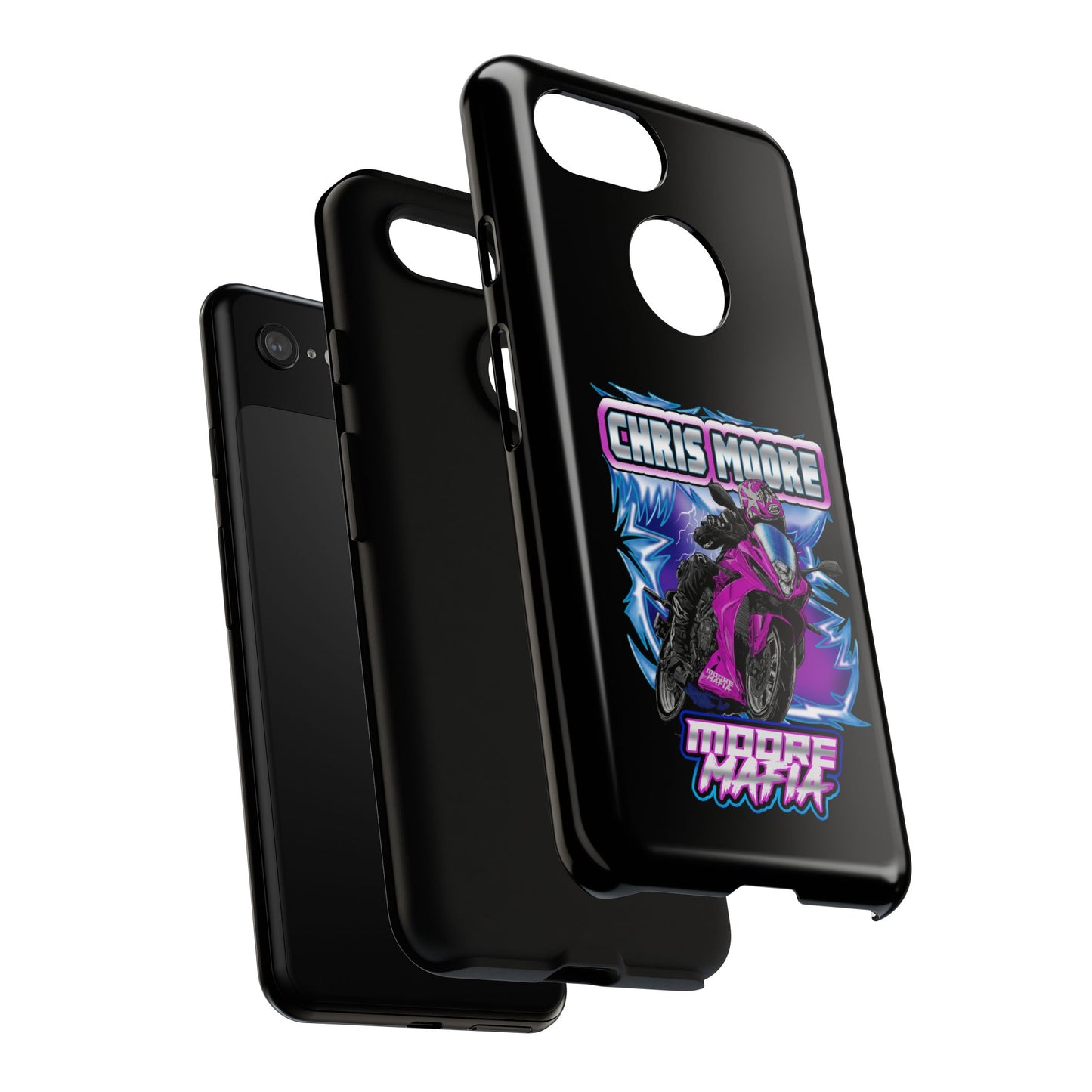 Purple Lightning Phone Case