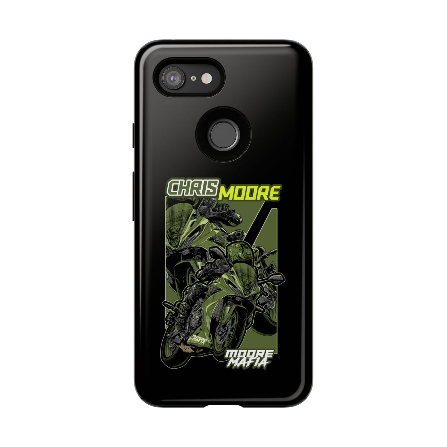 Green Chris Moore Phone Case