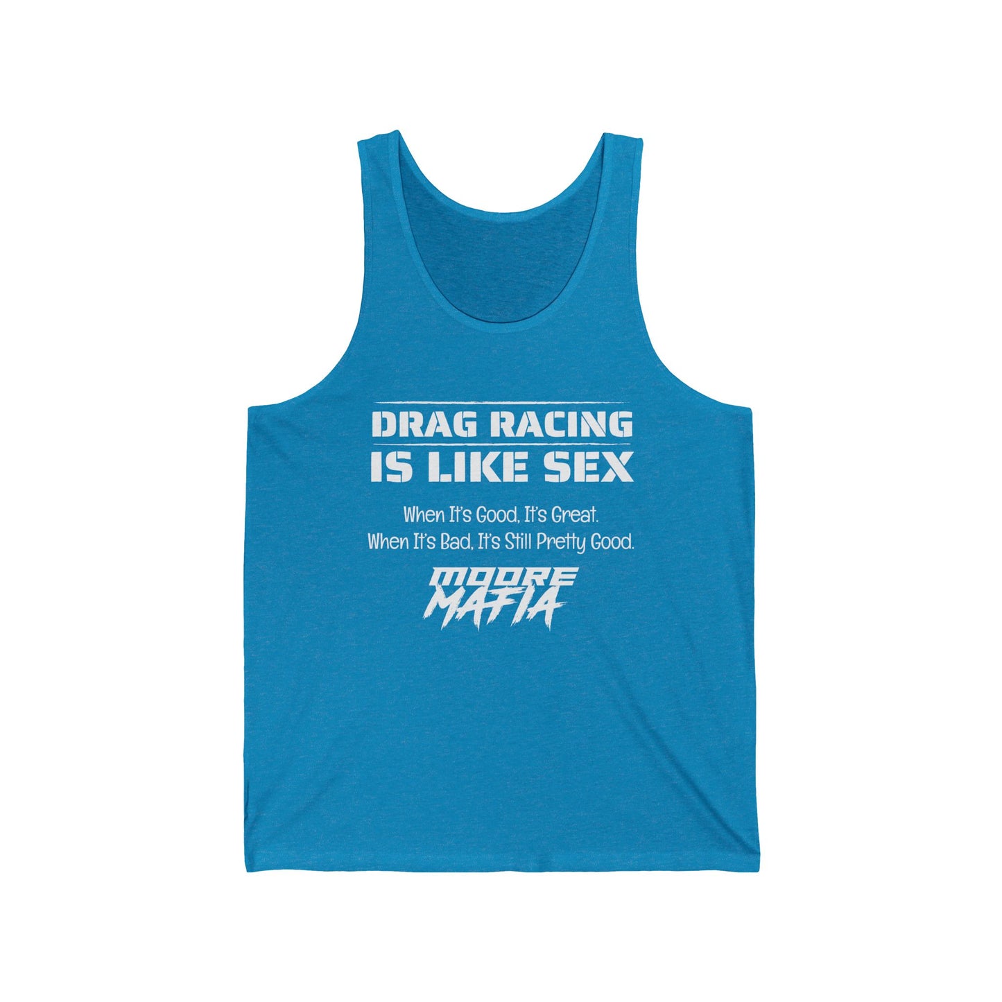 Drag Racing Unisex Jersey Tank