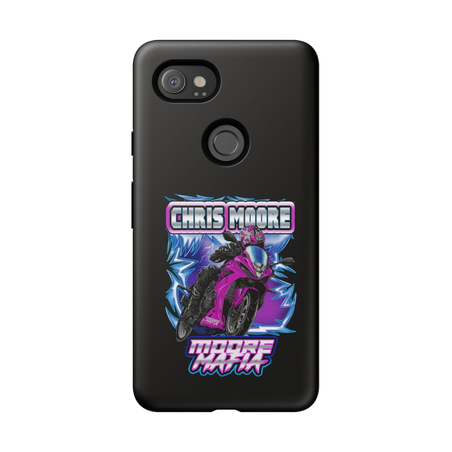 Purple Lightning Phone Case
