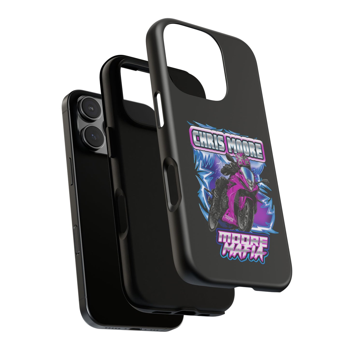 Purple Lightning Phone Case