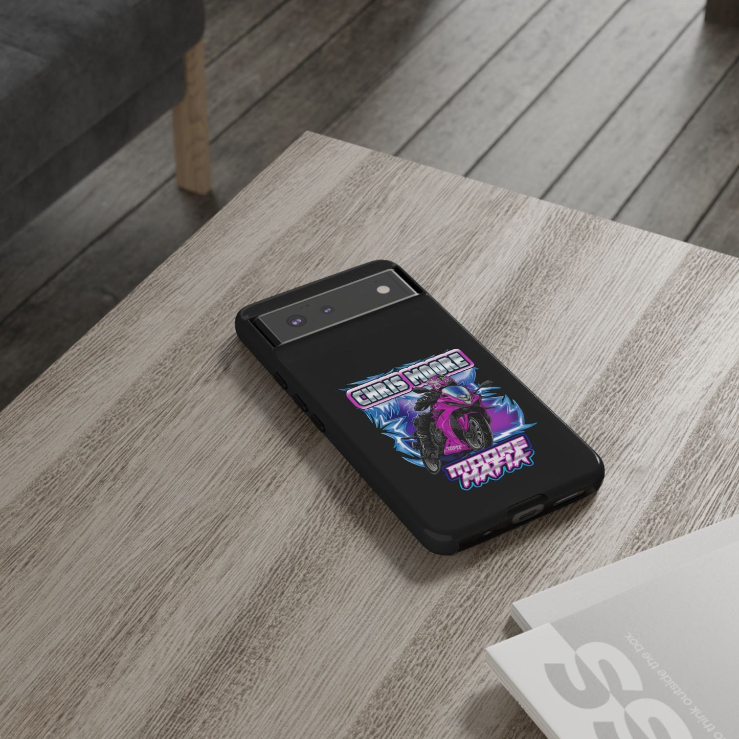 Purple Lightning Phone Case