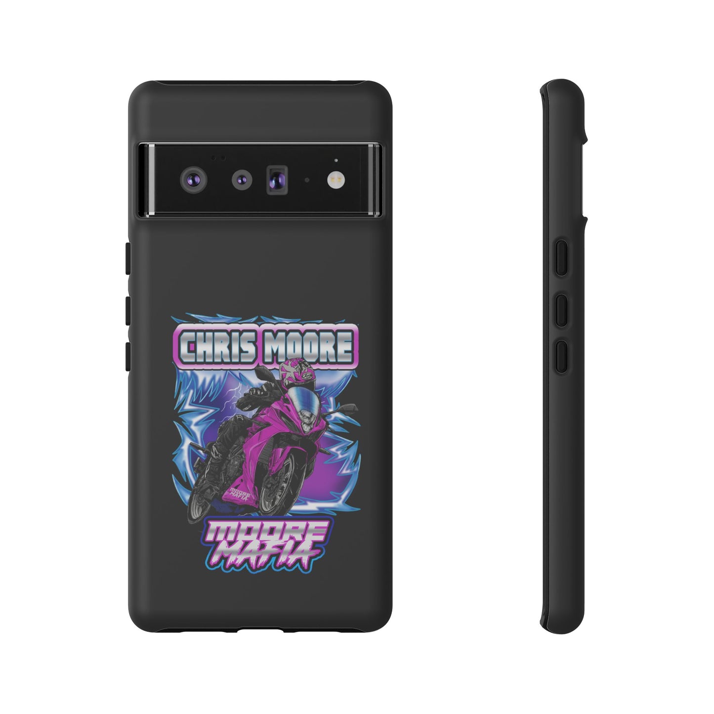 Purple Lightning Phone Case