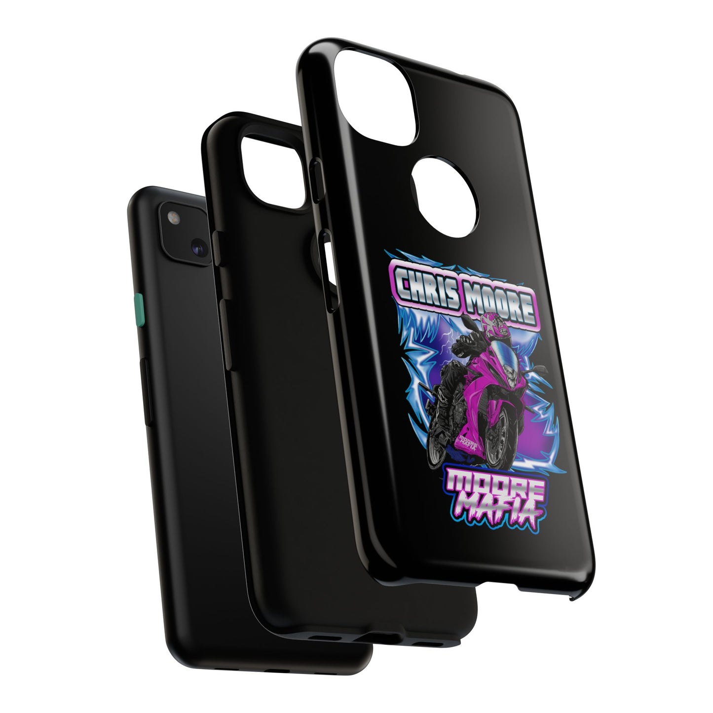 Purple Lightning Phone Case