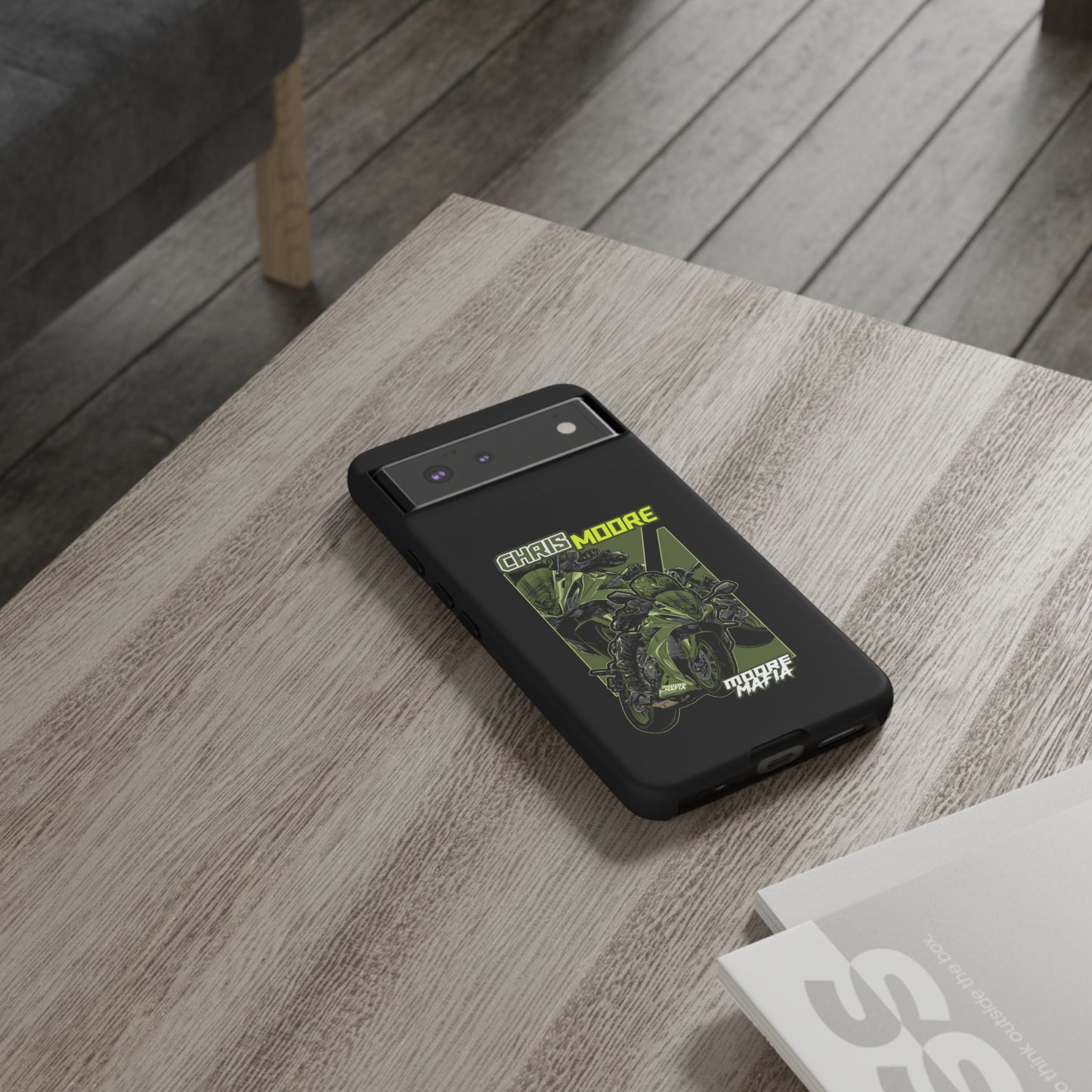 Green Chris Moore Phone Case