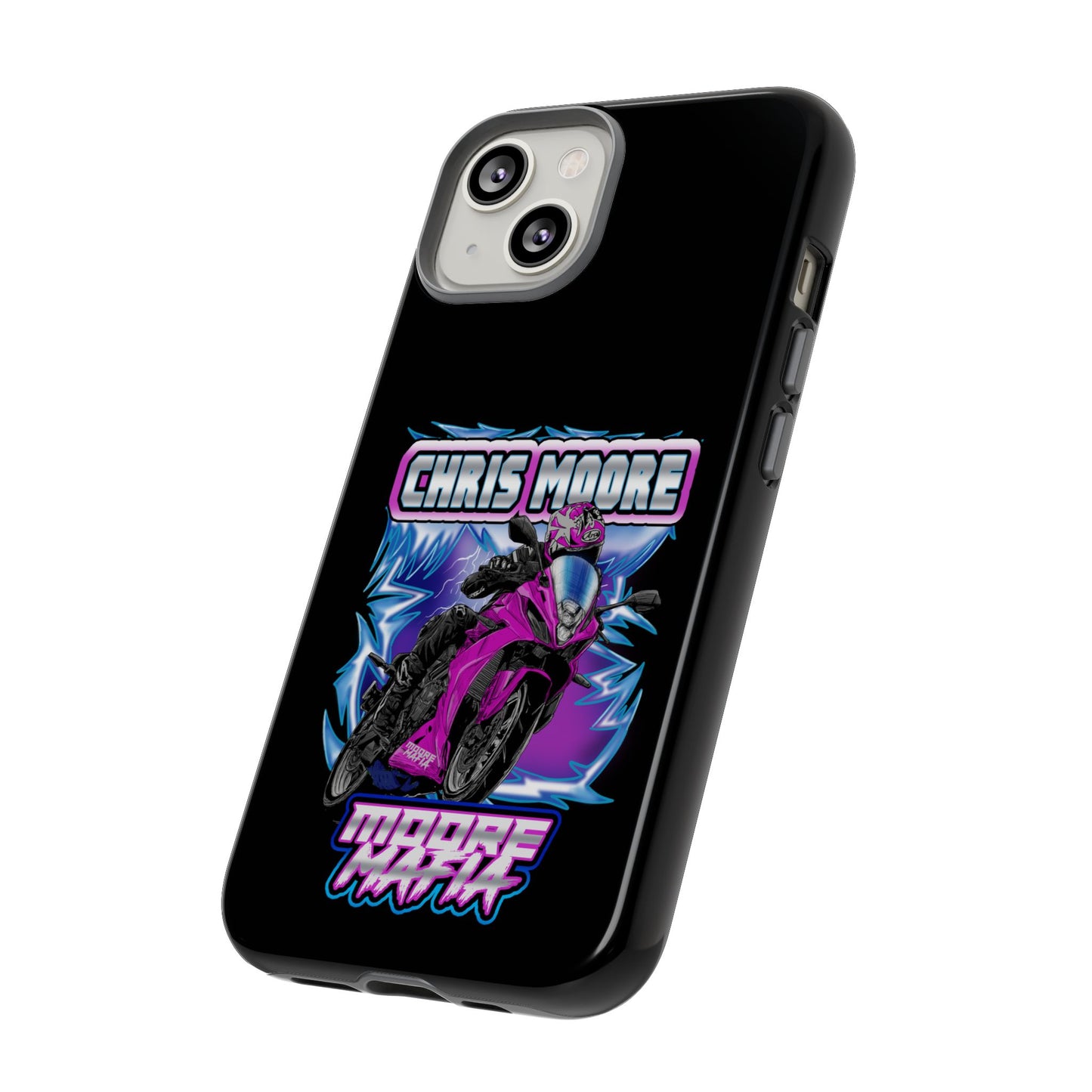 Purple Lightning Phone Case