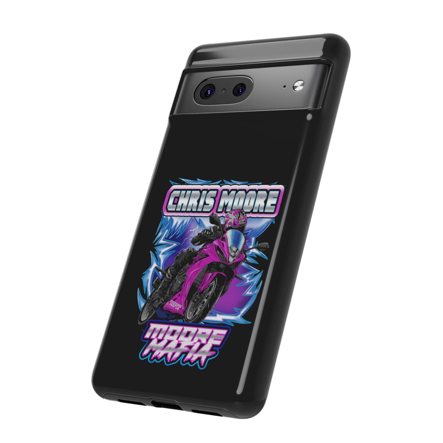 Purple Lightning Phone Case