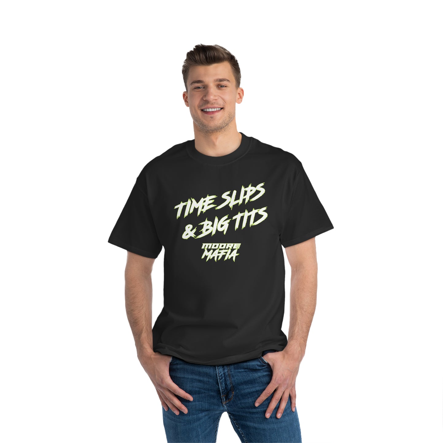 Time Slips & Big Tits Big And Tall T-Shirt