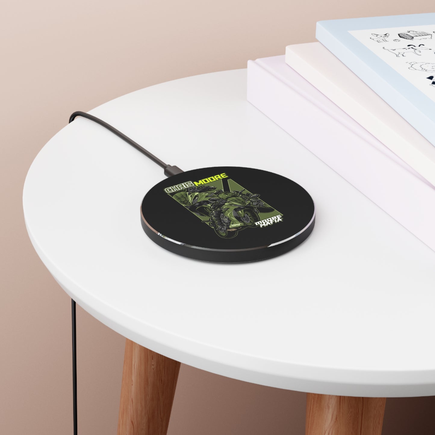 Green Chris Moore Wireless Charger