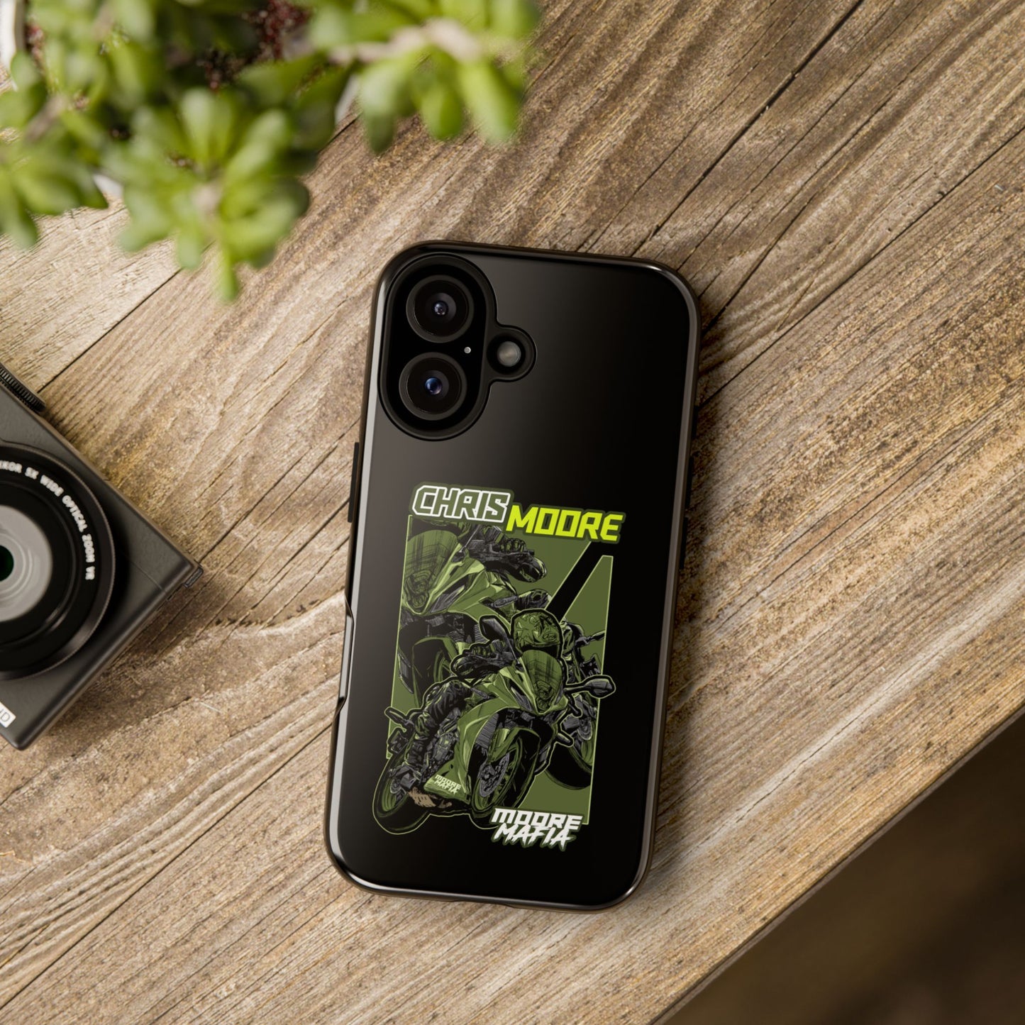 Green Chris Moore Phone Case