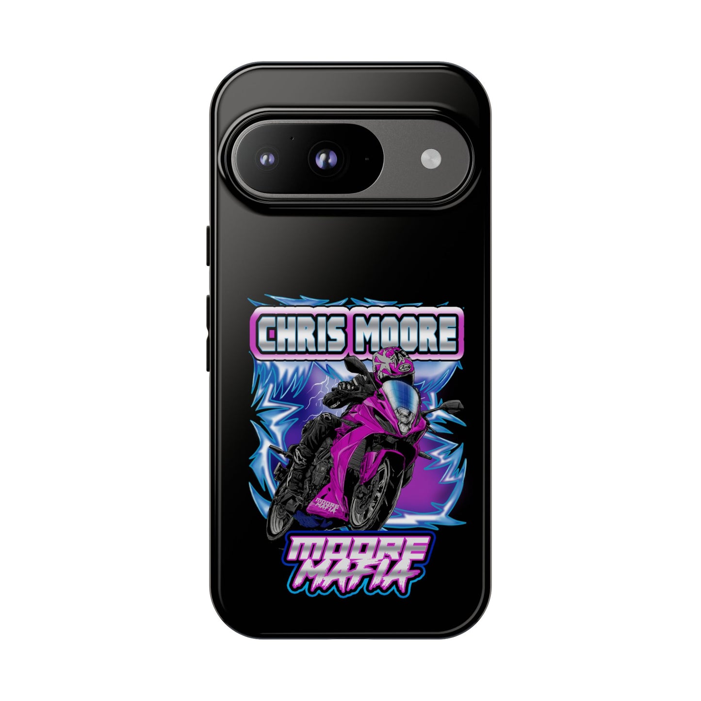 Purple Lightning Phone Case