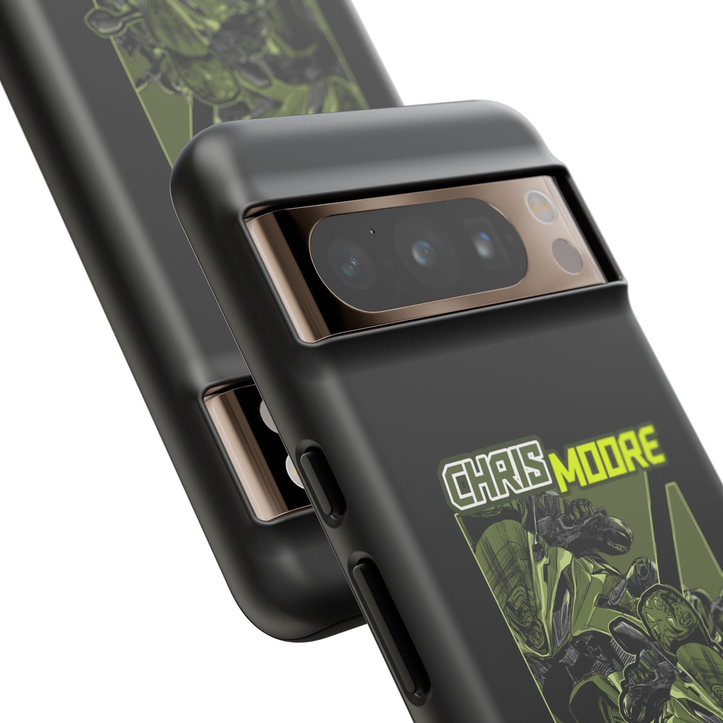 Green Chris Moore Phone Case