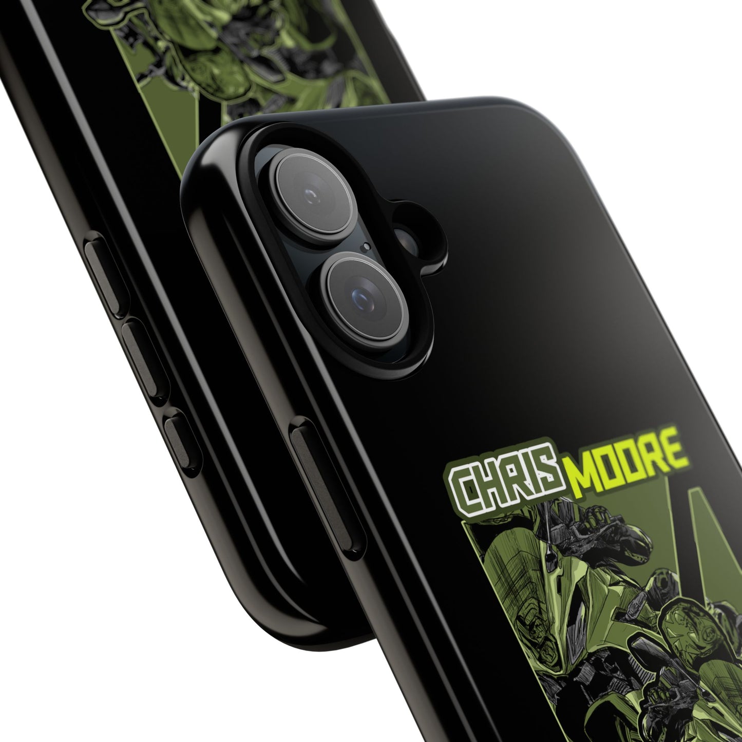 Green Chris Moore Phone Case