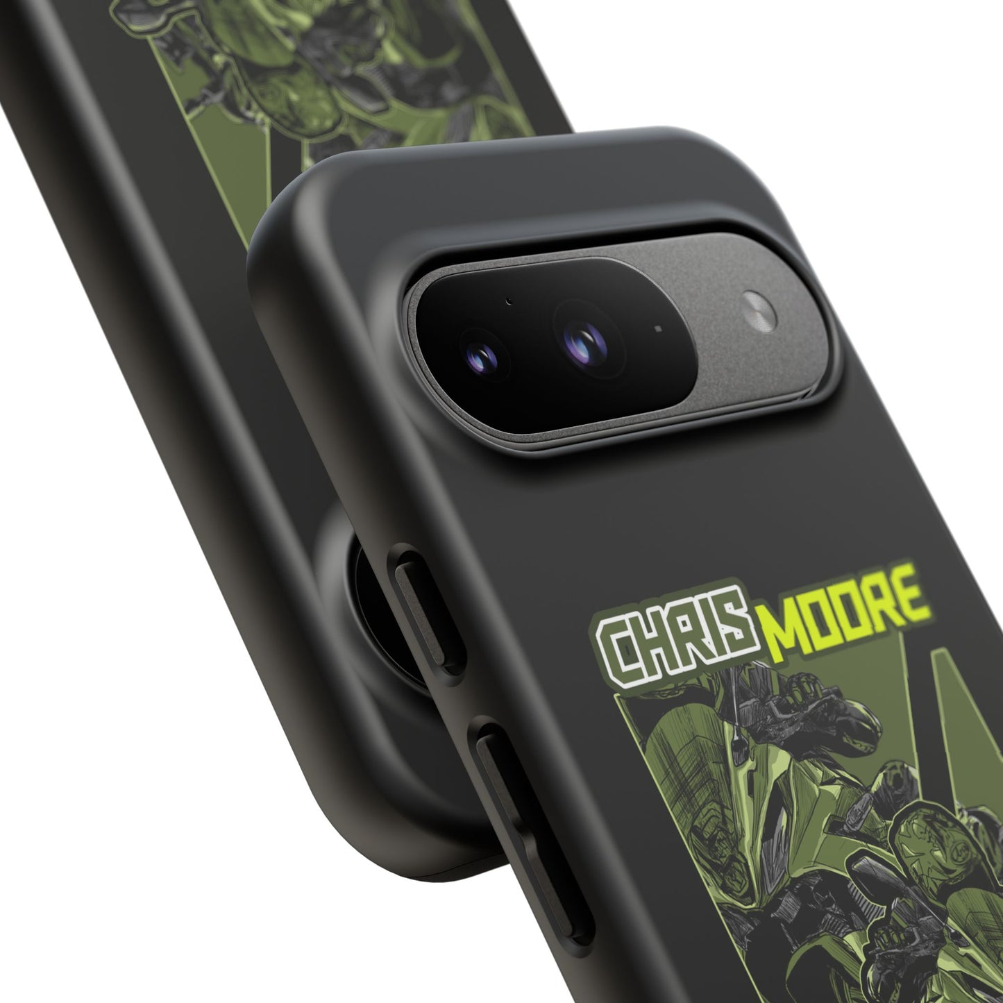 Green Chris Moore Phone Case