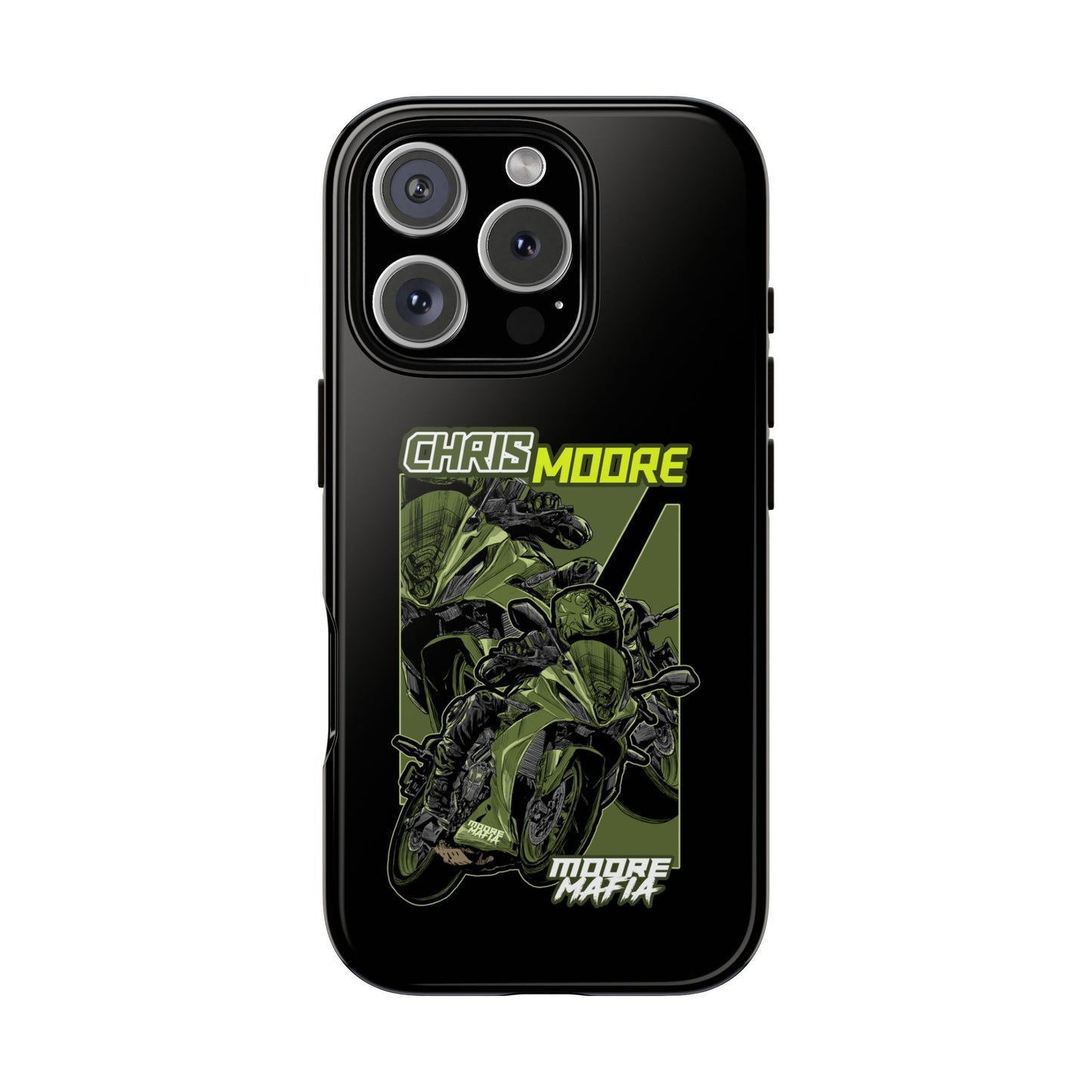 Green Chris Moore Phone Case