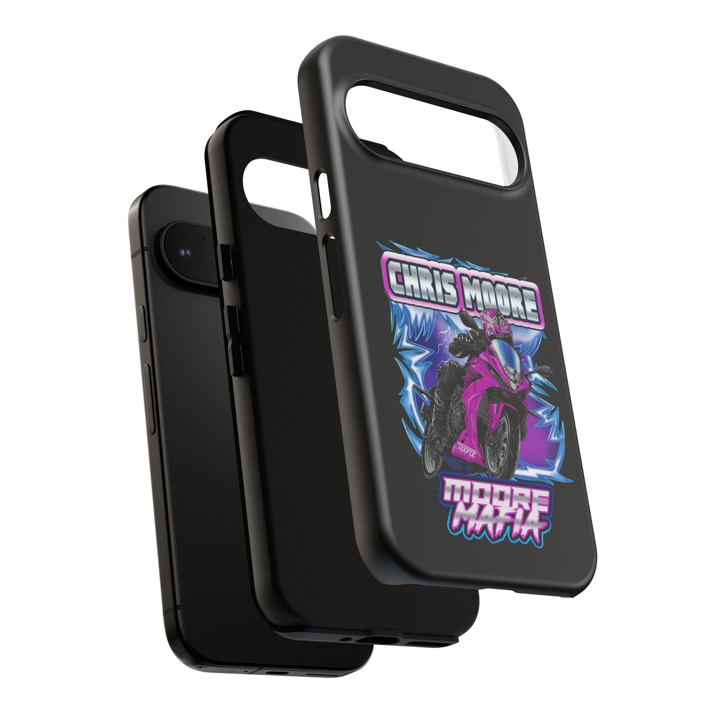 Purple Lightning Phone Case